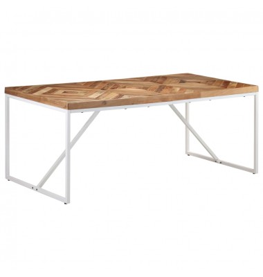  Valgomojo stalas, 180x90x76cm, akacija ir mango mediena - Stalai - 7