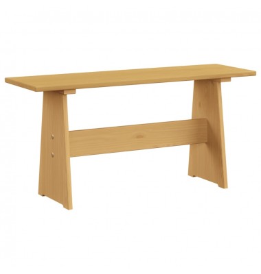  Valgomojo stalas su suoliuku, medaus rudi, pušies masyvas - Stalai - 3