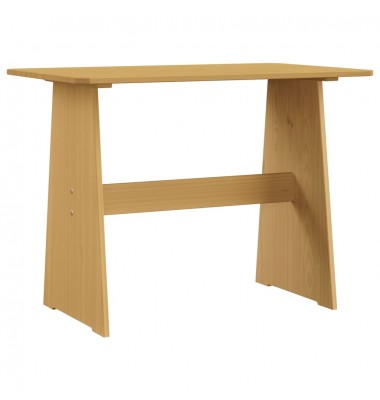  Valgomojo stalas su suoliuku, medaus rudi, pušies masyvas - Stalai - 6