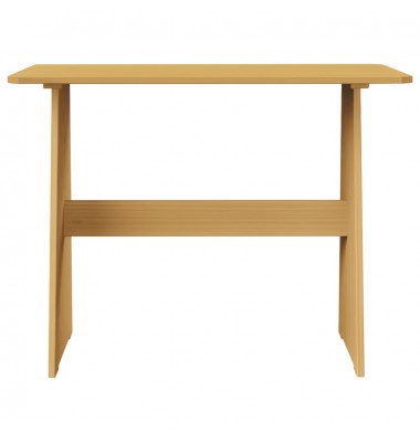  Valgomojo stalas su suoliuku, medaus rudi, pušies masyvas - Stalai - 7