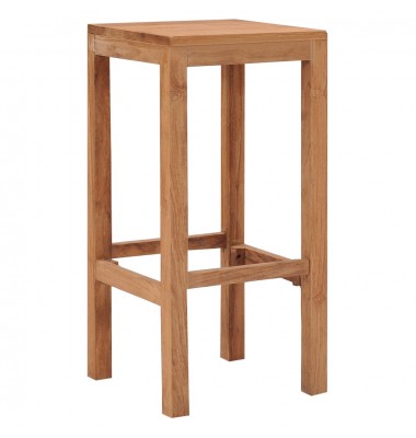  Baro taburetės, 2vnt., tikmedžio medienos masyvas - Baro kėdės - 2
