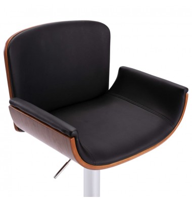  Baro taburetė, juodos spalvos, dirbtinė oda - Baro kėdės - 6