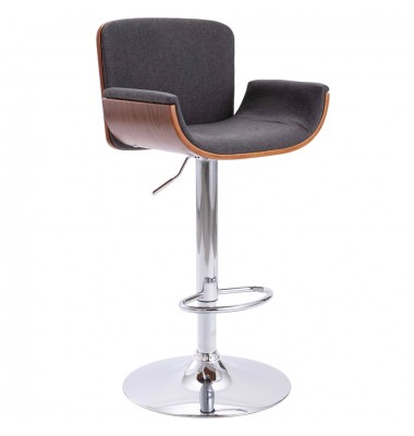  Baro taburetė, pilkos spalvos, audinys - Baro kėdės - 1