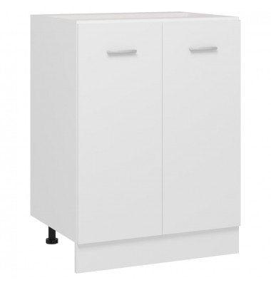  Apatinė spintelė, baltos spalvos, 60x46x81,5cm, MDP - Virtuvės spintelės - 1