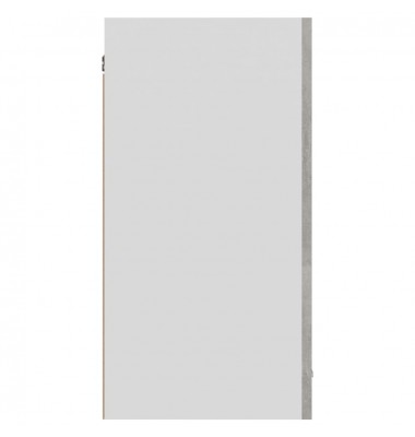  Pakabinama spintelė, betono pilkos spalvos, 80x31x60cm, MDP - Virtuvės spintelės - 7