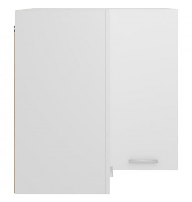  Pakabinama kampinė spintelė, baltos spalvos, 57x57x60cm, MDP - Virtuvės spintelės - 6