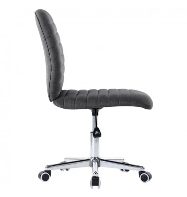  Valgomojo kėdės, 6vnt., tamsiai pilkos, audinys (3x283600) - Valgomojo Kėdės - 5