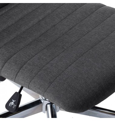  Valgomojo kėdės, 6vnt., tamsiai pilkos, audinys (3x283600) - Valgomojo Kėdės - 8
