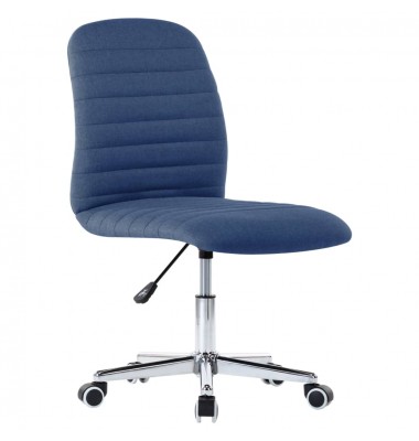  Valgomojo kėdės, 6vnt., mėlynos spalvos, audinys (3x283603) - Valgomojo Kėdės - 3