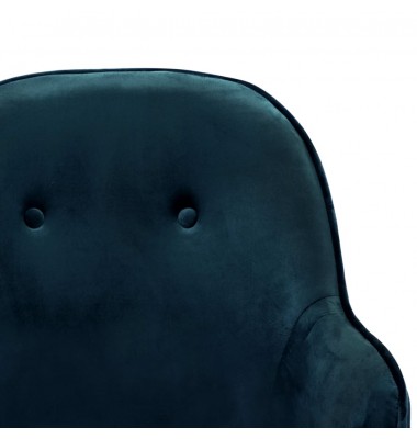  Supama kėdė, mėlynos spalvos, aksomas  - Supamos kėdės - 7