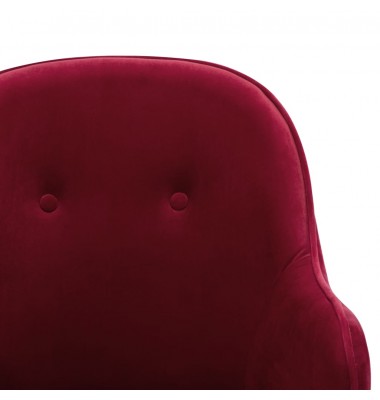  Supama kėdė, raudonojo vyno spalvos, aksomas - Supamos kėdės - 7