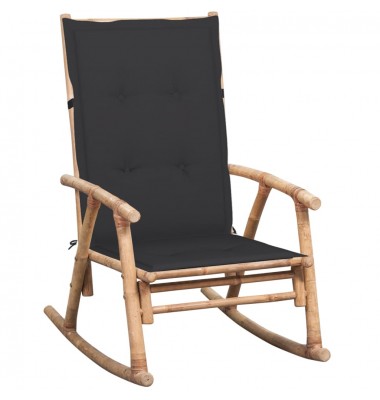  Supama kėdė su pagalvėle, bambukas (41894+43177) - Supamos kėdės - 1