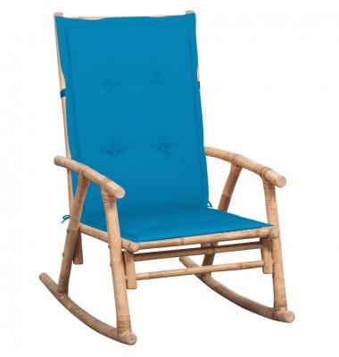  Supama kėdė su pagalvėle, bambukas (41894+43183) - Supamos kėdės - 1