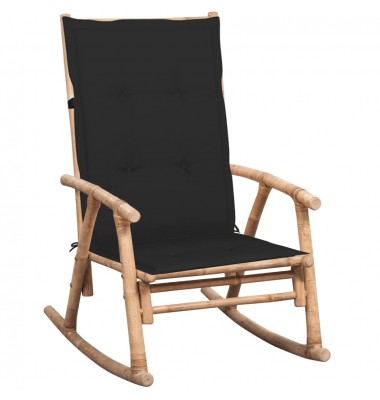  Supama kėdė su pagalvėle, bambukas (41894+47538) - Supamos kėdės - 1