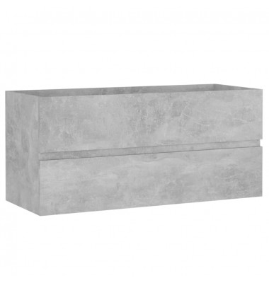 Spintelė praustuvui, betono pilkos spalvos, 100x38,5x45cm, MDP - Vonios spintelės, veidrodžiai - 2
