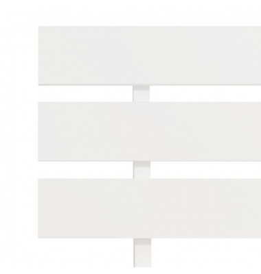 Lovos rėmas, baltos sp., 90x200 cm, pušies medienos masyvas - Lovos - 6