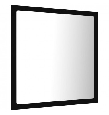  Vonios kambario veidrodis, juodos spalvos, 40x8,5x37cm, MDP - Vonios spintelės, veidrodžiai - 7