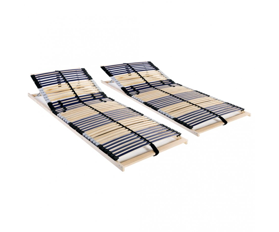 Grotelės lovoms su 42 lentjuostėmis, 2vnt., 90x200cm, 7 zonos - Grotelės - 1 Grotelės lovoms su 42 lentjuostėmis, 2vnt., 90x200cm, 7 zonos - Grotelės - 1
