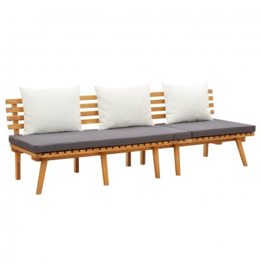 Sodo sofa, 200x65cm, akacijos medienos masyvas - Lauko sofos, lovos - 1