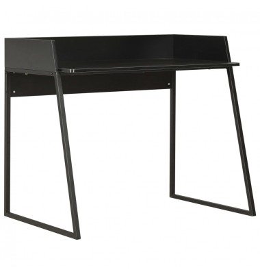  Rašomasis stalas, juodos spalvos, 90x60x88cm - Rašomieji stalai - 1