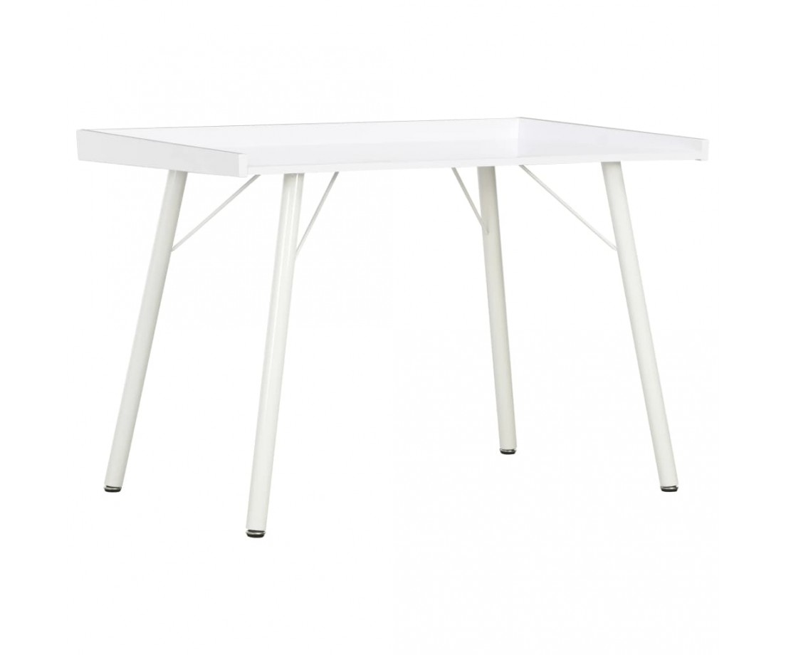 Rašomasis stalas, baltos spalvos, 90x50x79cm - Rašomieji stalai - 1 Rašomasis stalas, baltos spalvos, 90x50x79cm - Rašomieji stalai - 1