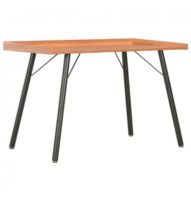  Rašomasis stalas, rudos spalvos, 90x50x79cm - Rašomieji stalai - 1