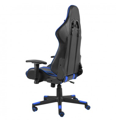  Pasukama žaidimų kėdė, mėlynos spalvos, PVC - Žaidimų kėdės - 4