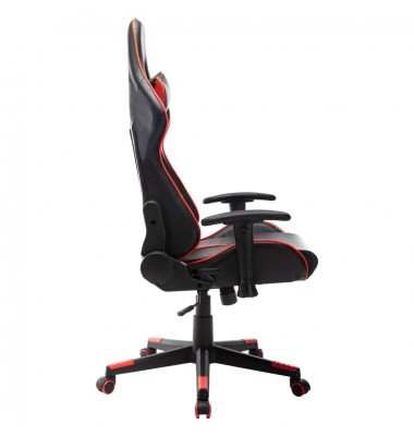  Žaidimų kėdė, juodos ir raudonos spalvos, dirbtinė oda  - Žaidimų kėdės - 3