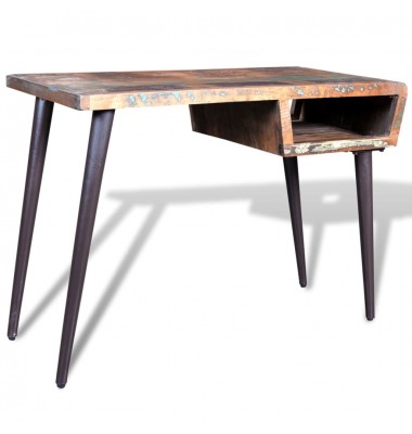 Rašomojo stalas, perdirbta mediena su geležinėmis kojelėmis - Rašomieji stalai - 1