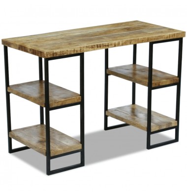  Biuro stalas, mango mediena, 110 x 50 x 76 cm - Rašomieji stalai - 2