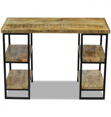  Biuro stalas, mango mediena, 110 x 50 x 76 cm - Rašomieji stalai - 6
