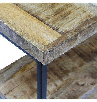  Biuro stalas, mango mediena, 110 x 50 x 76 cm - Rašomieji stalai - 7