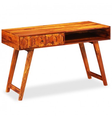  Rašomasis stalas, rausvosios dalbergijos mediena, 118x50x76cm - Rašomieji stalai - 3