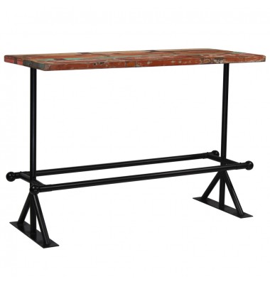  Baro stalas, perdirbta mediena, įvairių spalvų, 150x70x107cm  - Stalai - 1