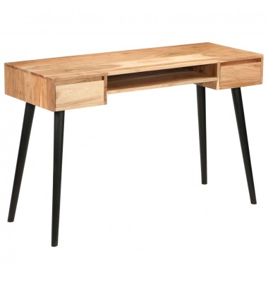  Rašomasis stalas, akacijos medienos masyvas, 118x45x76cm - Rašomieji stalai - 1