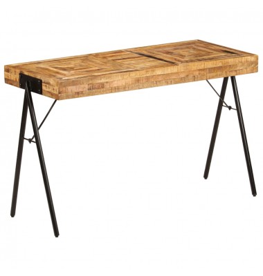  Rašomasis stalas, 118x50x75cm, mango medienos masyvas - Rašomieji stalai - 9