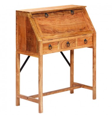  Rašomasis stalas, 90x40x107cm, akacijos medienos masyvas - Rašomieji stalai - 1
