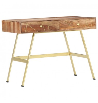  Rašomasis stalas su stalčiais, 110x55x76cm, dalbergijos masyvas - Rašomieji stalai - 10
