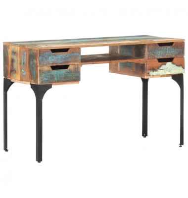  Rašomasis stalas, 118x48x75cm, perdirbtos medienos masyvas  - Rašomieji stalai - 1