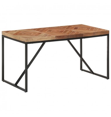  Valgomojo stalas, 140x70x76cm, akacija ir mango mediena - Stalai - 1