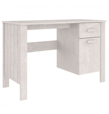  Rašomasis stalas, baltos spalvos, 113x50x75cm, pušies masyvas - Rašomieji stalai - 2