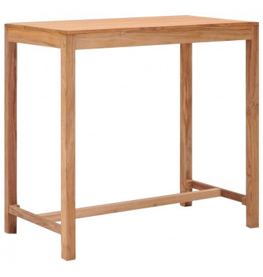  Sodo baro stalas, 110x60x105cm, tikmedžio medienos masyvas