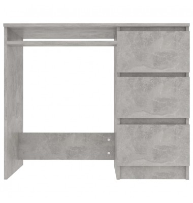 Rašomasis stalas, betono pilkos spalvos, 90x45x76cm, MDP - Rašomieji stalai - 4