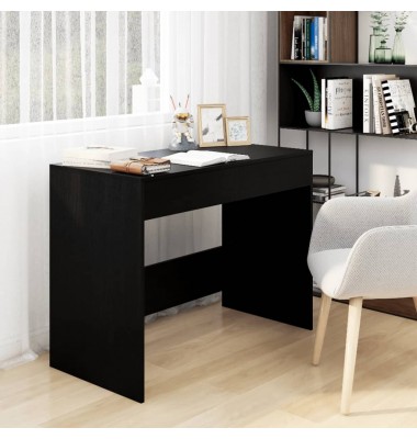  Rašomasis stalas, juodos spalvos, 101x50x76,5cm, MDP - Rašomieji stalai - 1