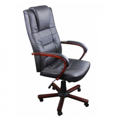  Prabangi biuro kėdė, juoda - Biuro kėdės - 1