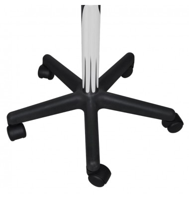  Biuro taburetės, 2vnt., juodos, 35,5x98cm, dirbtinė oda - Biuro kėdės - 4