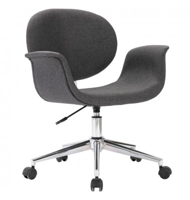 Pasukama biuro kėdė, pilkos spalvos, audinys (287394) - Biuro kėdės - 1