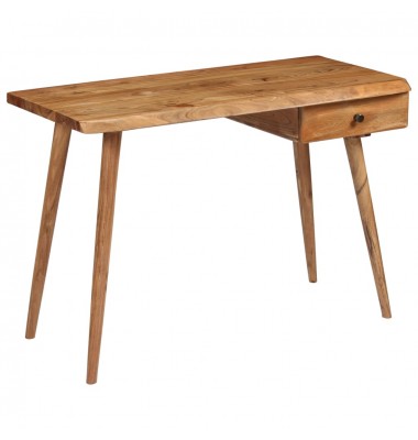  Rašomasis stalas, masyvi akacijos mediena, 110x50x76cm - Rašomieji stalai - 1
