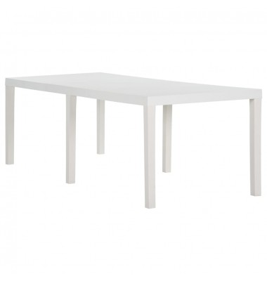  Sodo stalas, baltos spalvos, 220x90x72cm, PP - Lauko stalai, staliukai - 4
