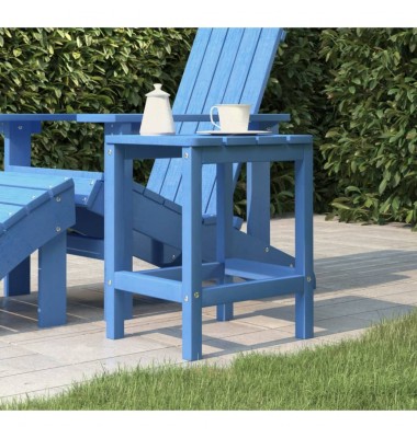  Sodo Adirondack staliukas, mėlynos spalvos, 38x38x46cm, HDPE - Lauko stalai, staliukai - 1